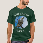 Hawk auf der Jagd Männer Grunddunkel T - Shirt (Vorderseite)