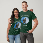 Hawk auf der Jagd Männer Grunddunkel T - Shirt (Unisex)