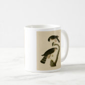 Hawk aus Audubons Vögeln in Amerika Kaffeetasse (VorderseiteRechts)