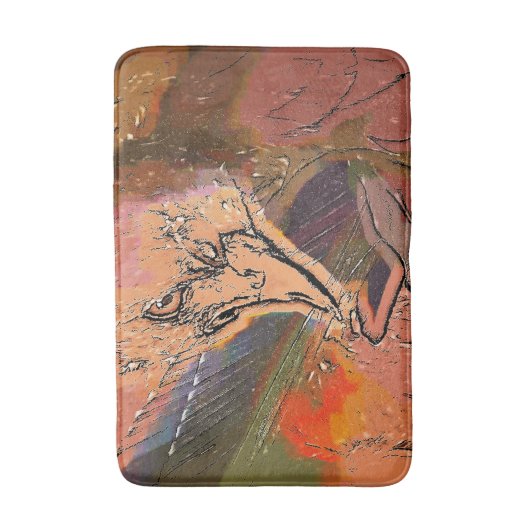 HAWK BADEMATTE (Vorderseite Vertikal)