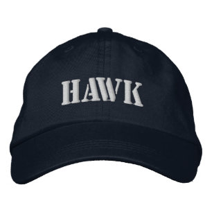 HAWK BESTICKTE BASEBALLKAPPE