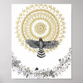Hawk Dreams 8x10 Print Poster