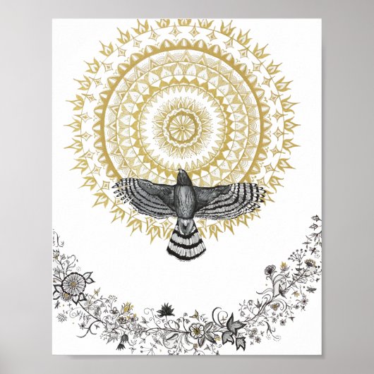 Hawk Dreams 8x10 Print Poster (Vorne)