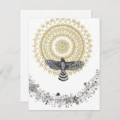 Hawk Dreams Mitteilungskarte (Vorne/Hinten)