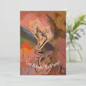 HAWK-EINLADUNG (Stehend Vorderseite)