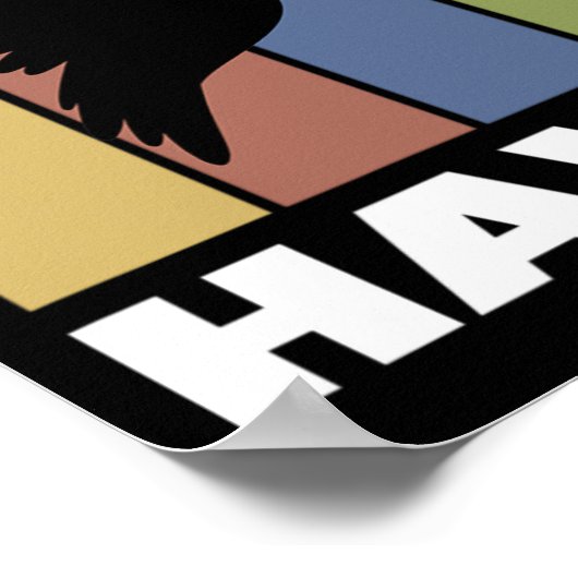 Hawk Falcon Hunter Poster (Ecke)