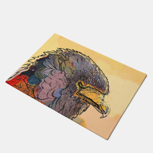 HAWK FUßMATTE (Schrägansicht)