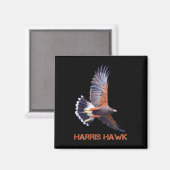 Hawk Kamala Harris für Präsident Magnet (Vorderseite/Rückseite)