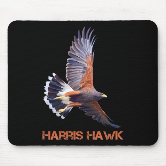 Hawk Kamala Harris für Präsident Mousepad (Vorne)