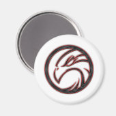Hawk Magnet (Vorderseite/Rückseite)