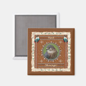 Hawk - Messenger - Magnet (Vorderseite/Rückseite)