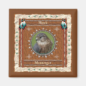 Hawk - Messenger - Magnet (Vorne)