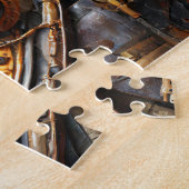 Hawk mit Steampunkrüstung Puzzle (Seite)