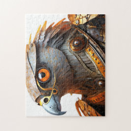 Hawk mit Steampunkrüstung Puzzle