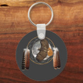 Hawk Moon Schlüsselanhänger (Vorderseite)