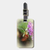 Hawk Moth löschen - Hemaris thysbe Gepäckanhänger (Vorderseite vertikal)