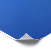 "Hawk Over Heart Bible Scripting Poster" Poster (Ecke)