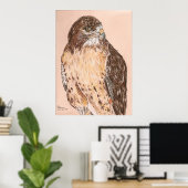 Hawk Poster (Heimbüro)