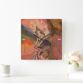 HAWK QUADRATISCHE WANDUHR (Zuhause)