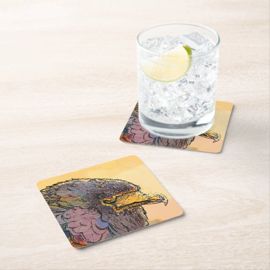 HAWK RECHTECKIGER PAPPUNTERSETZER (Vor Ort)