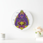 Hawk Samurai Große Wanduhr (Zuhause)