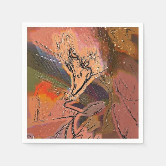 HAWK SERVIETTE (Vorderseite)