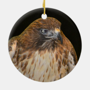 Hawk Totem Keramikornament