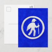 Hawk Trail Marker Postkarte (Vorne/Hinten)