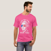 Hawk Tuah Funny 2024 4. Juli Meme T-Shirt (Vorne ganz)