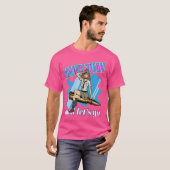 Hawk Tuah Funny Cool Trendy Meme T-Shirt (Vorne ganz)