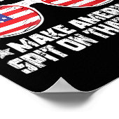 Hawk Tuah Funny Viral Spaß Meme Video Girl 24 Tua Poster (Ecke)