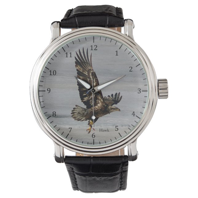 Hawk-Uhr Armbanduhr (Vorderseite)