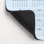 Hawk - Vollkalender 2026 zum Anpassen Mousepad (Ecke)