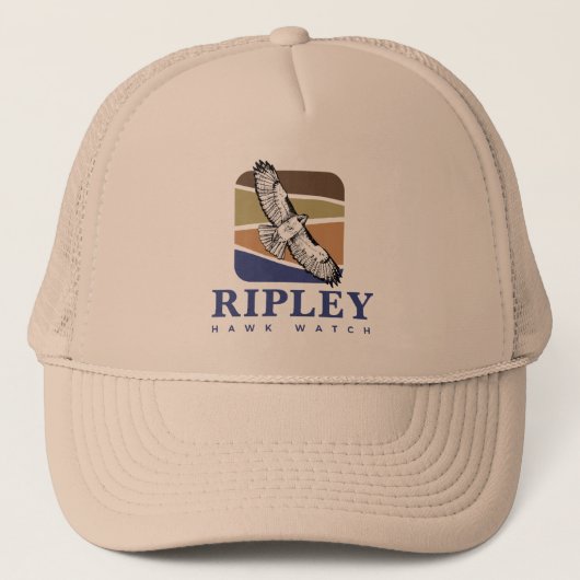 Hawk Watch Hat Truckerkappe (Vorderseite)