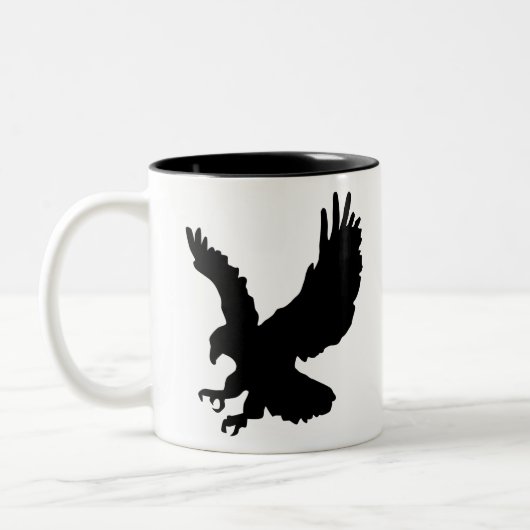 Hawk Zweifarbige Tasse (Links)