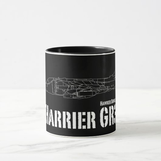 Hawker Harrier GR3 "Jump Jet" Tasse (Zentrum)