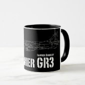 Hawker Harrier GR3 "Jump Jet" Tasse (VorderseiteRechts)