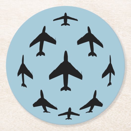 Hawker Hunter Formation Untersetzer (Vorderseite)