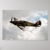 Hawker Hurricane Mk1 Poster (Vorne)