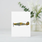 Hawker Hurricane Postkarte (Stehend Vorderseite)
