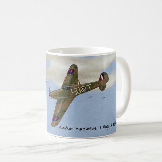 Hawker Hurricane Tea Tasse (VorderseiteRechts)