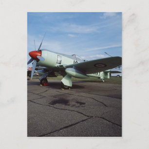 Hawker Sea Fury am CAF, Minnesota Wing, am 2. Postkarte