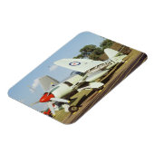 Hawker Sea Fury am CAF, Minnesota Wing, am Magnet (Linke Seite)