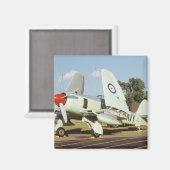 Hawker Sea Fury am CAF, Minnesota Wing, am Magnet (Vorderseite/Rückseite)