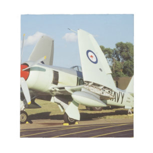 Hawker Sea Fury am CAF, Minnesota Wing, am Notizblock