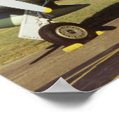Hawker Sea Fury am CAF, Minnesota Wing, am Poster (Ecke)