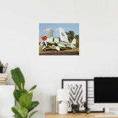 Hawker Sea Fury am CAF, Minnesota Wing, am Poster (Heimbüro)