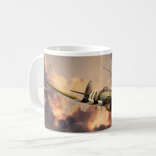 ”Hawker Tempest”mug Kaffeetasse (Vorderseite Links)