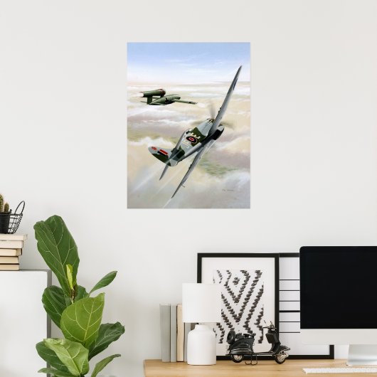 HAWKER TEMPEST POSTER (Heimbüro)