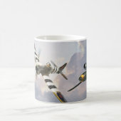 ”Hawker Tempest vs. V1"mug Kaffeetasse (Mittel)